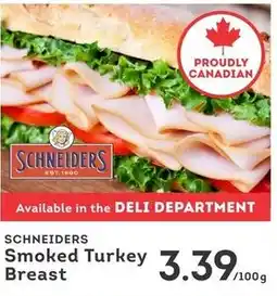 IGA Schneiders smoked turkey breast offer