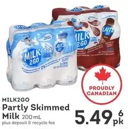 IGA MILK2GO Partly Skimmed Milk offer