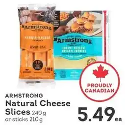 IGA Armstrong natural cheese slices offer