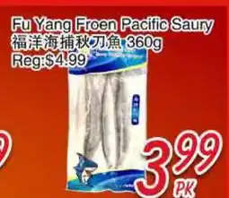 Foody Mart Fu Yang Froen Pacific Saury offer