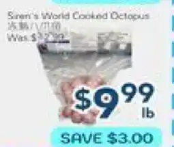 Oceans Fresh Food Market World Cooked Octopus offer
