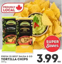 IGA Fresh is best salsa & co tortilla chips offer
