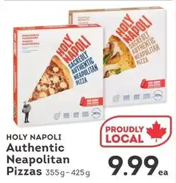 IGA Holy napoli authentic neapolitan pizzas offer