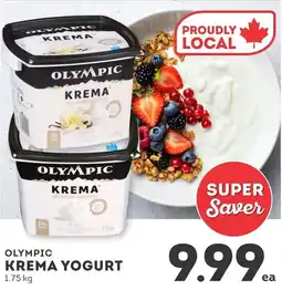 IGA Olympic krema yogurt offer