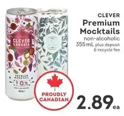 IGA Clever premium mocktails offer