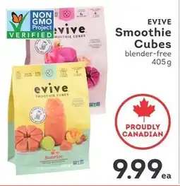 IGA Evive smoothie cubes offer