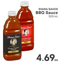 IGA Diana sauce bbq sauce offer