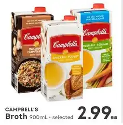 IGA Campbell's broth offer