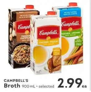 IGA Campbell's broth offer