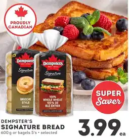 IGA Dempster's signature bread offer