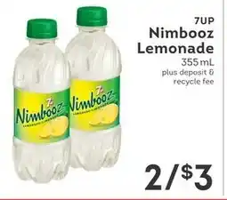 IGA 7UP Nimbooz Lemonade offer