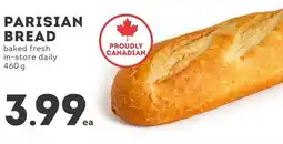 IGA Parisian bread offer