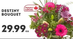 IGA Destiny bouquet offer