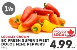 IGA BC fresh super sweet dolce mini peppers offer