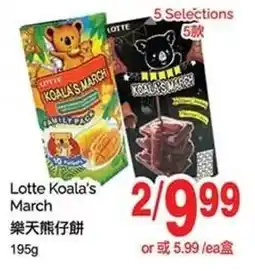 T&T Supermarket Lotte koala's march offer