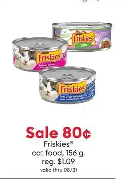 Petsmart Sale 80¢ Friskies cat food offer