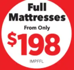 Surplus Furniture Full Mattresses Starting at Only offer