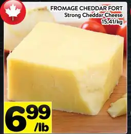 Supermarché PA FROMAGE CHEDDAR FORT | Strong Cheddar Cheese offer