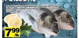 Supermarché PA DORADES MÉDITERRANÉENNES FRAÎCHES NETTOYÉES | Fresh Cleaned Mediterranean Porgies offer