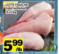 Supermarché PA LOTTE FRAÎCHE | Fresh Monkfish offer