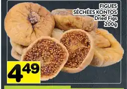 Supermarché PA FIGUES SÉCHÉES KONTOS | Dried Figs offer