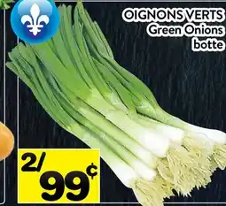 Supermarché PA OIGNONS VERTS | Green Onions offer