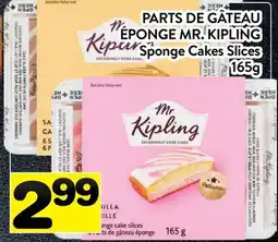 Supermarché PA PARTS DE GÂTEAU ÉPONGE MR. KIPLING | Sponge Cakes Slices offer