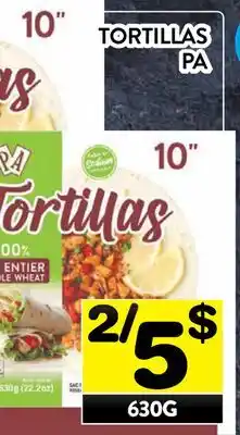 Supermarché PA TORTILLAS PA offer