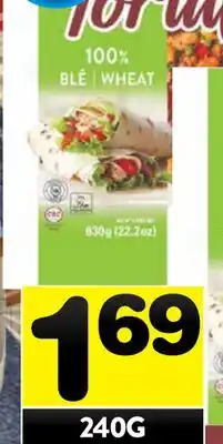 Supermarché PA TORTILLAS PA offer