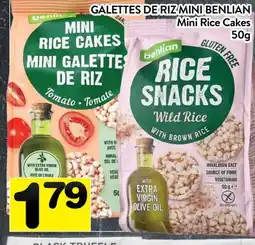Supermarché PA GALETTES DE RIZ MINI BENLIAN | Mini Rice Cakes offer