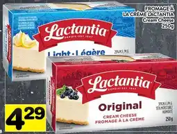 Supermarché PA FROMAGE À LA CRÈME LACTANTIA | Cream Cheese offer