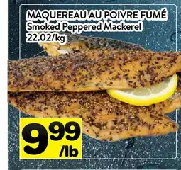 Supermarché PA MAQUEREAU AU POIVRE FUMÉ | Smoked Peppered Mackerel offer