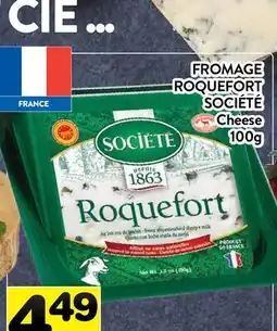 Supermarché PA FROMAGE ROQUEFORT SOCIÉTÉ | Cheese offer