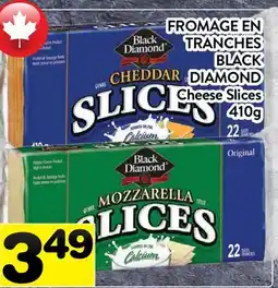 Supermarché PA FROMAGE EN TRANCHES BLACK DIAMOND | Cheese Slices offer