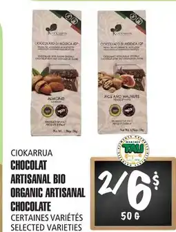 Marches Tau CHOCOLAT ARTISANAL BIO CIOKARRUA offer