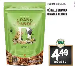 Marches Tau GRANOLA CEREALS FOURMI BIONIQUE offer