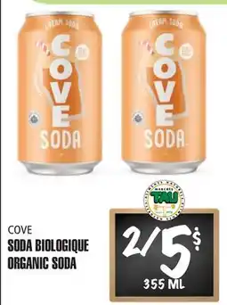 Marches Tau SODA BIOLOGIQUE COVE offer