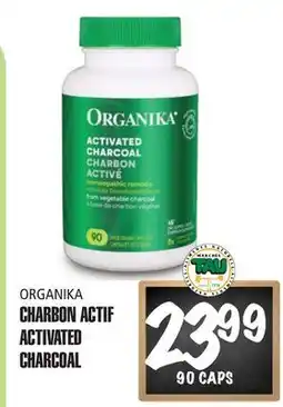 Marches Tau ORGANIKA CHARBON ACTIF ACTIVATED CHARCOAL offer