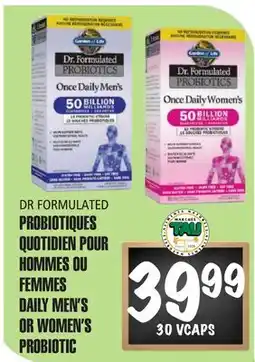 Marches Tau PROBIOTIQUES QUOTIDIENPOUR HOMMESOU FEMMES offer