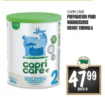 Marches Tau PRÉPARATIONPOUR NOURRISSONS INFANTFORMULA CAPRI CARE offer