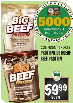 Marches Tau PROTEINE DE BOEUF CONFIDENT SPORTS offer