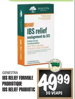 Marches Tau IBS RELIEF FORMULE PROBIOTIQUE GENESTRA offer