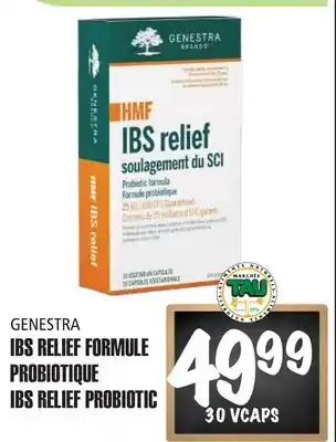 Marches Tau IBS RELIEF FORMULE PROBIOTIQUE GENESTRA offer