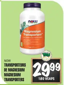 Marches Tau NOW TRANSPORTEURS DE MAGNESIUM offer