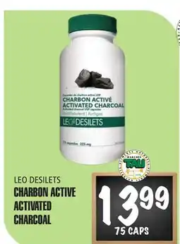 Marches Tau CHARBONACTIVE ACTIVATED CHARCOAL LEO DESILETS offer