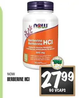 Marches Tau BERBERINE HCI NOW offer