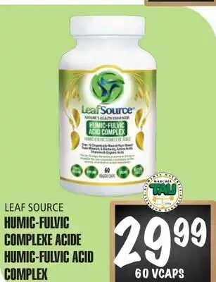 Marches Tau HUMIC-FULVIC COMPLEXE ACIDE LEAF SOURCE offer