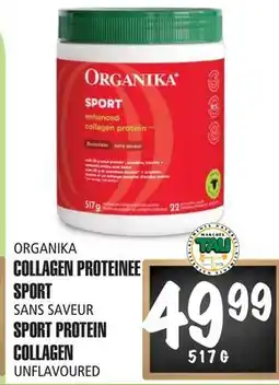 Marches Tau COLLAGEN PROTEINEE SPORT SANS SAVEUR ORGANIKA offer