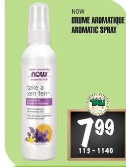 Marches Tau BRUME AROMATIQUE NOW offer