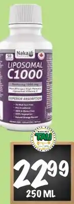 Marches Tau NAKA LIPOSOMAL C1000 offer